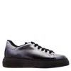 Ferragamo Cassandra Low-top Leather Sneakers In Multi