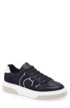 Ferragamo Cassina Gan 2 Low Top Sneakers In Blue