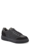 Ferragamo Cassina Gancio Low Top Sneaker In Black