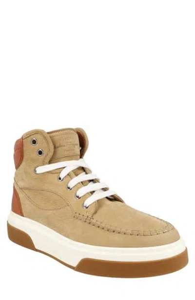 Ferragamo Cassina High Top Sneaker In Brown