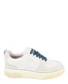 Ferragamo Cassina Low-top Sneakers In White