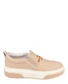 Ferragamo Cassina Leather Slip-on Sneaker In Pink