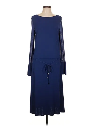 Ferragamo Casual Dress In Blue