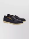 Ferragamo Moccasin Gancini In Black