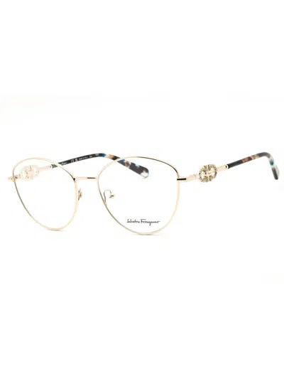 Ferragamo Cat Eye Eyeglasses - Sf222r Style For Women In Brown