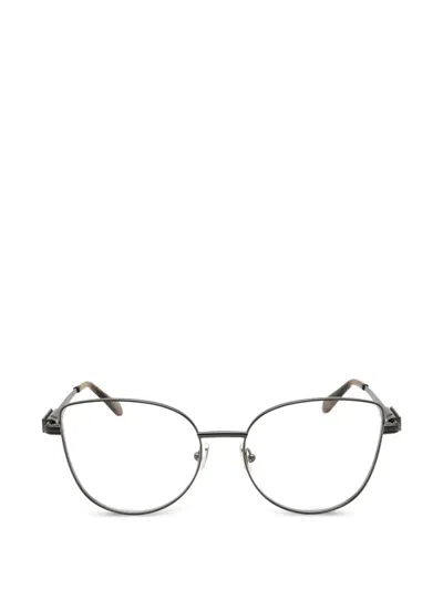 Ferragamo Cat-eye Frame Glasses In White