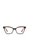 Ferragamo Cat-eye Full-rim Glasses In Multi