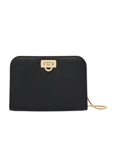 FERRAGAMO CHAIN SHOULDER BAG