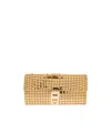 Ferragamo Chain Wallet In Nude