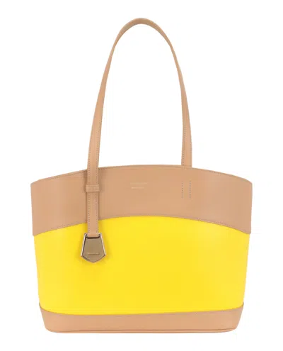 Ferragamo Charming Meduim Leather Tote Bag In Multi