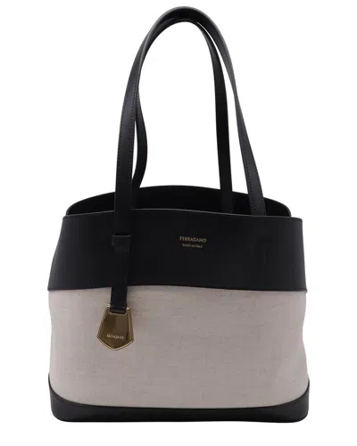 Pre-owned Ferragamo Charming Tote Bag (authentic Pre-loved)