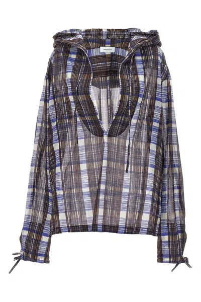 FERRAGAMO FERRAGAMO CHECK BLOUSE