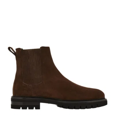Ferragamo Chelsea Boot In Brown