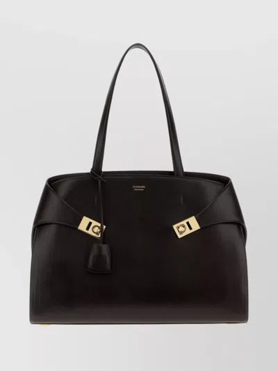 FERRAGAMO CHIC HUG SHOPPING TOTE BAG