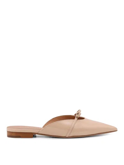 Ferragamo Painted Leather Mule Giulye