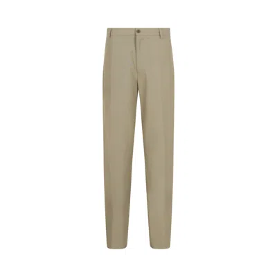 Pre-owned Ferragamo Chino Pants 'beige' | Cream | Men's Size 50 In White