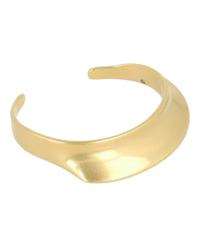 Ferragamo Chunky Cuff Bracelet In Gold