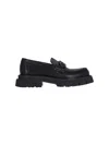 Ferragamo Chunky "gancini" Loafers - Black