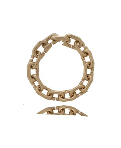 Ferragamo Chunky Necklace In Yellow