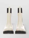 Ferragamo Chunky Sole Chelsea Boot With Elastic Panels