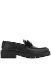 Ferragamo Gancini Buckle Loafers