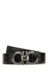 Ferragamo Adjustable Length Metal Buckle Smooth Finish