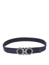 Ferragamo Buckle Belt In Azul