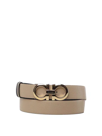 FERRAGAMO CINTURÓN - BEIS
