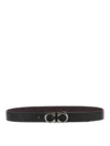 Ferragamo Men Dbl Gancini Animation In Black
