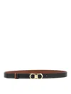 Ferragamo Black Reversible Gancini Belt