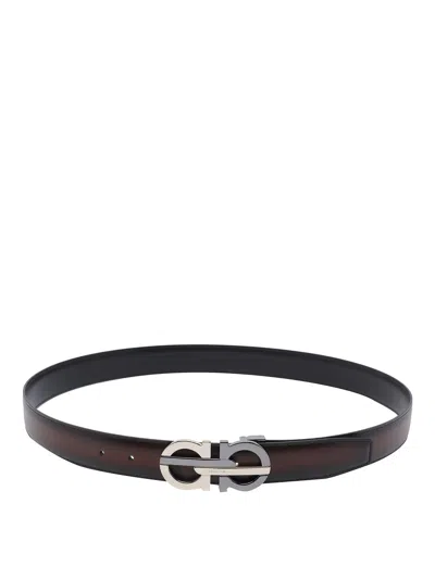 FERRAGAMO DOUBLE ADJUSTABLE BELT