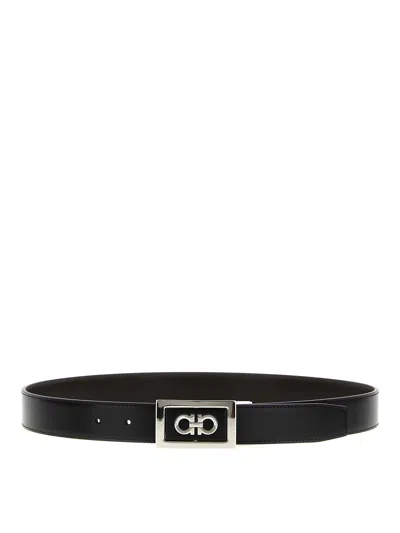 Ferragamo Reversible Belt Gancini