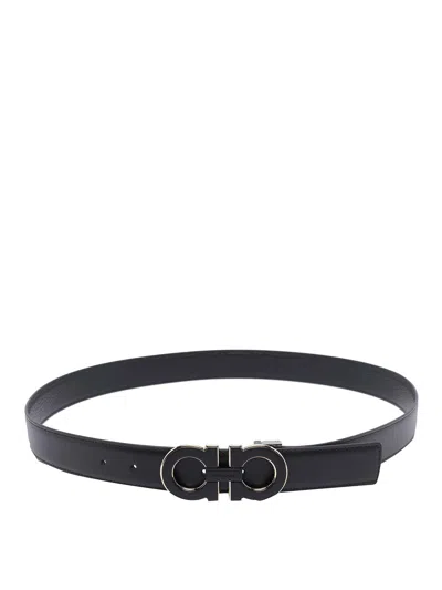 Ferragamo Adjustable Gancini Belt