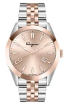 Ferragamo Classic Bracelet Watch In Gold