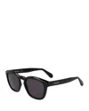 Ferragamo Classic Logo Keyhole Sunglasses, 50mm In Black