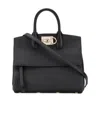 Ferragamo Classic Tote Bag In Black