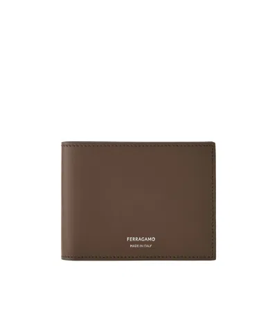 Ferragamo Classic Wallet In Brown