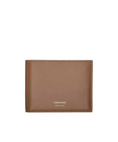 Ferragamo Classic Wallet In Brown