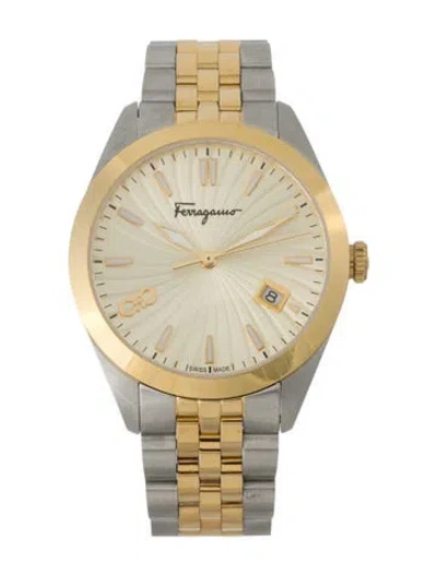 Pre-owned Ferragamo Classic Watch, 36mm In Multi