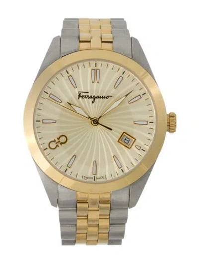 Pre-owned Ferragamo Classic Watch, 36mm In Multi