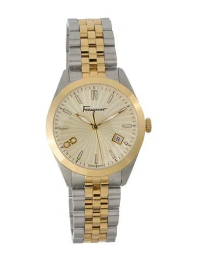 Pre-owned Ferragamo Classic Watch, 36mm In Multi
