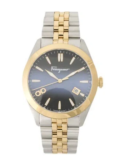 Pre-owned Ferragamo Classic Watch, 42mm In Multi