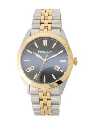 Pre-owned Ferragamo Classic Watch, 42mm In Multi