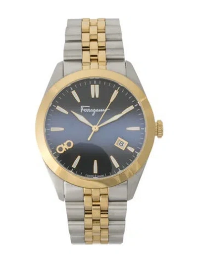 Pre-owned Ferragamo Classic Watch, 42mm In Multi