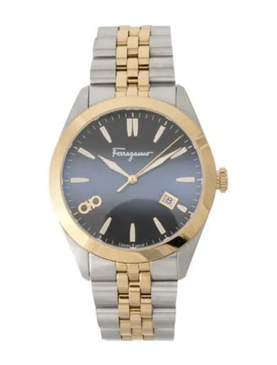 Pre-owned Ferragamo Classic Watch, 42mm In Multi