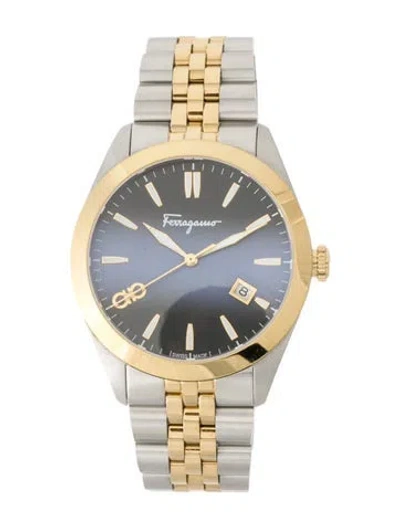 Pre-owned Ferragamo Classic Watch, 42mm In Multi