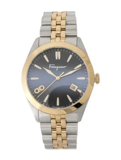 Pre-owned Ferragamo Classic Watch, 42mm In Multi