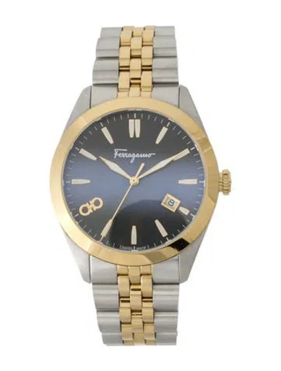 Pre-owned Ferragamo Classic Watch, 42mm In Multi