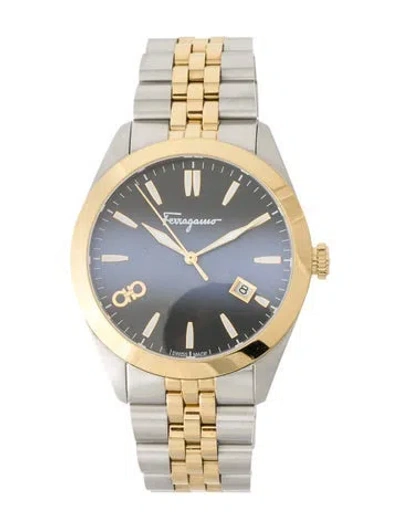 Pre-owned Ferragamo Classic Watch, 42mm In Multi
