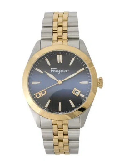 Pre-owned Ferragamo Classic Watch, 42mm In Multi